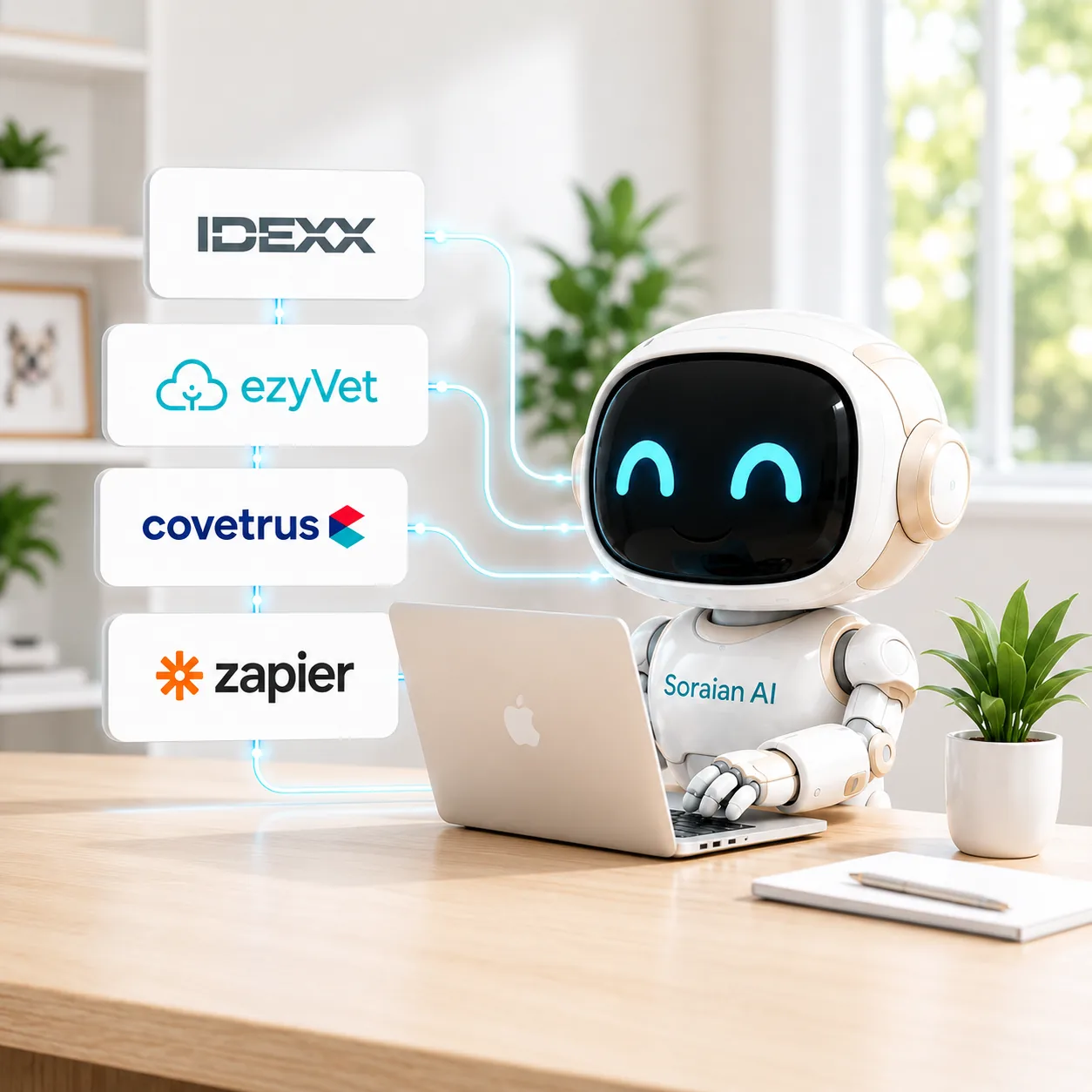 Soraian AI connecting practice software